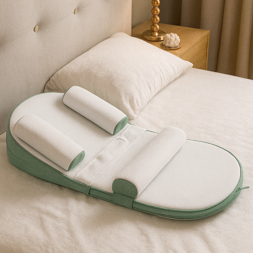 Ergonomisch Baby Lounger – Veilig Anti-Rol Slaapnestje