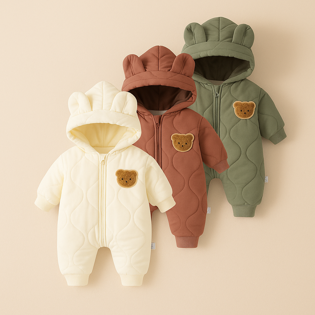 Teddy Beer Winterjumpsuit