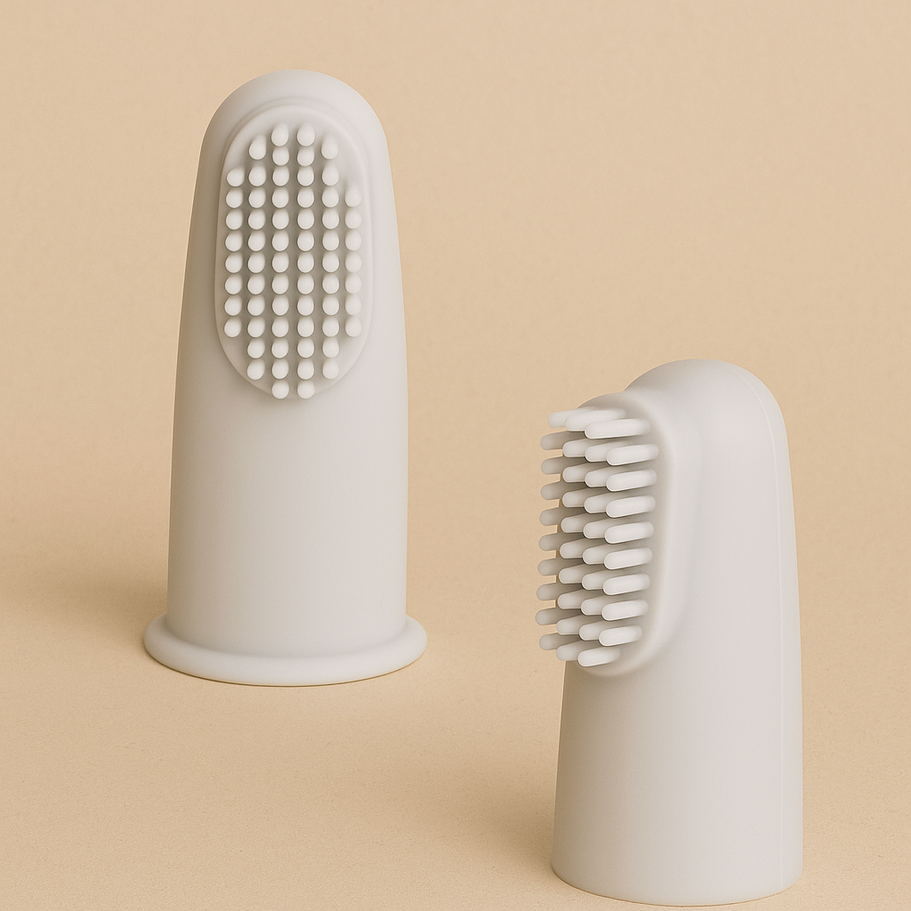 Siliconen Baby Tandenborstel – Vingerborstel voor Eerste Tandjes
