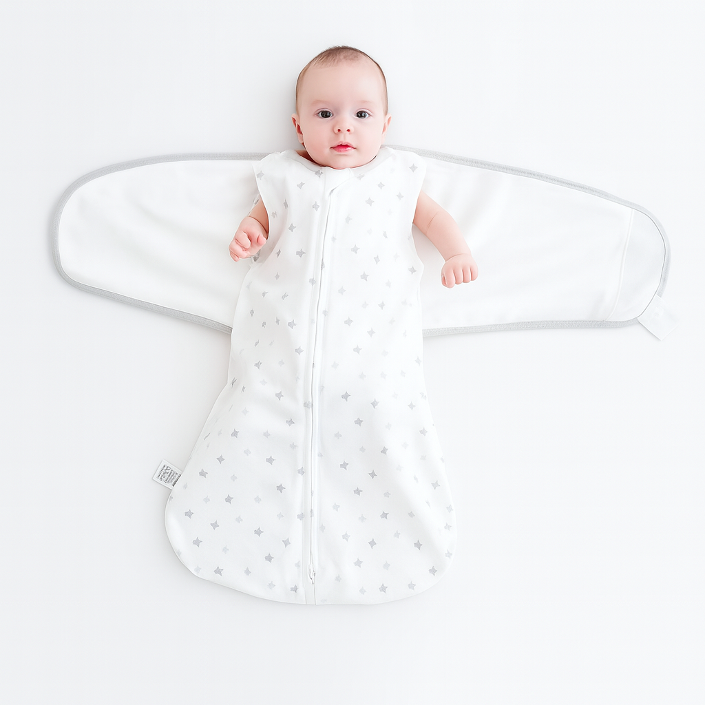 Baby Swaddle Slaapwikkel – 100% Katoen