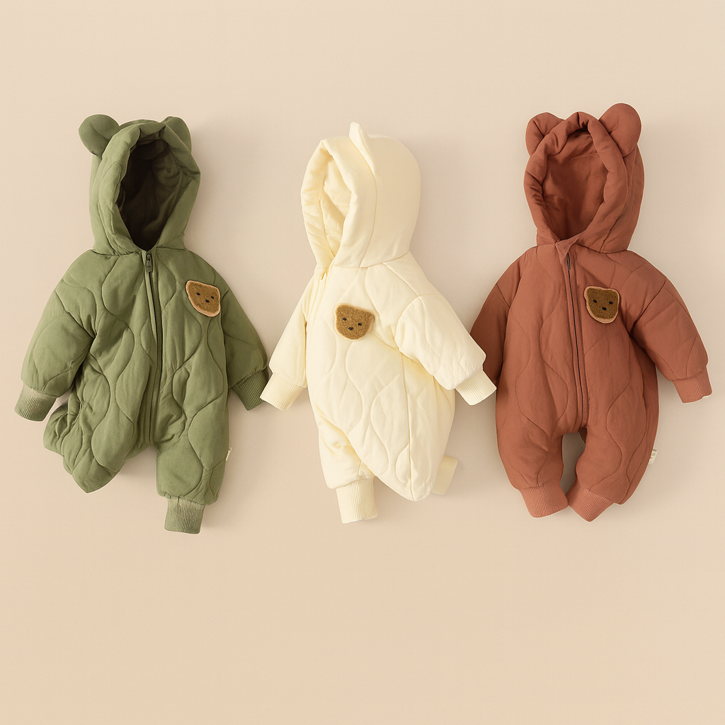 Teddy Beer Winterjumpsuit