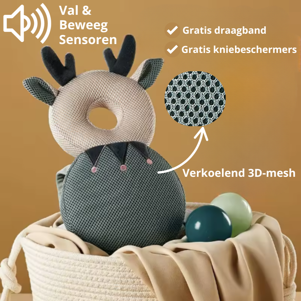 Baby Hoofdbeschermkussen – Val & Beweeg Sensoren