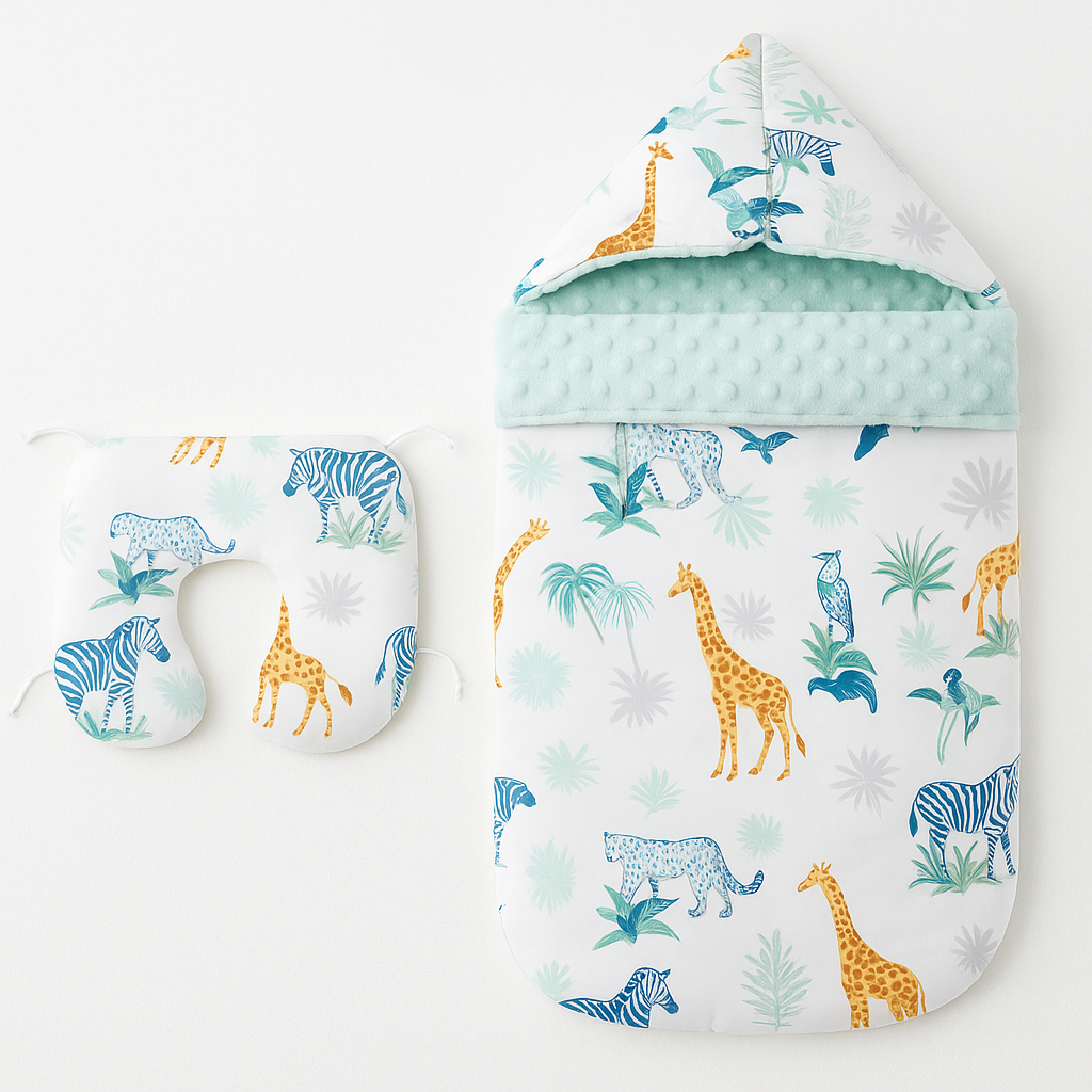 Universele Baby Winter Voetenzak – Warme Gevoerde Babyslaapzak voor Kinderwagen, Buggy & Autostoel