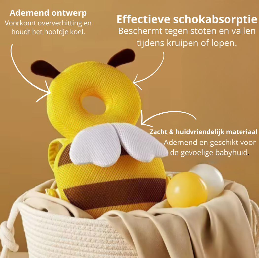 Baby Hoofdbeschermkussen – Val & Beweeg Sensoren