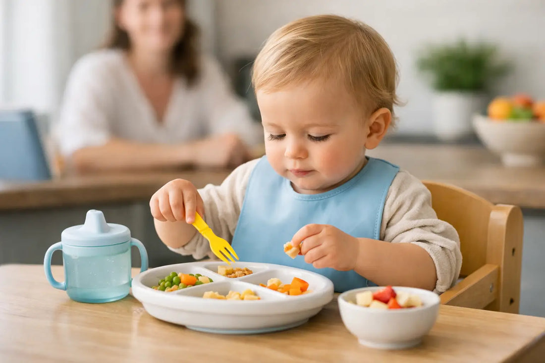 Hoe leer je zelfstandig eten? Stap voor stap
