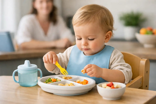 Hoe leer je zelfstandig eten? Stap voor stap