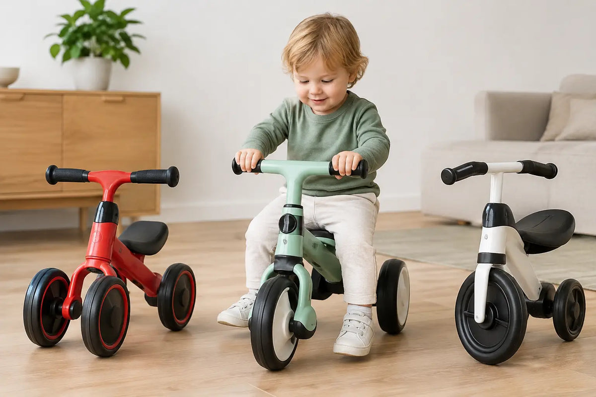 Loopfiets driewieler vergelijken voor peuters