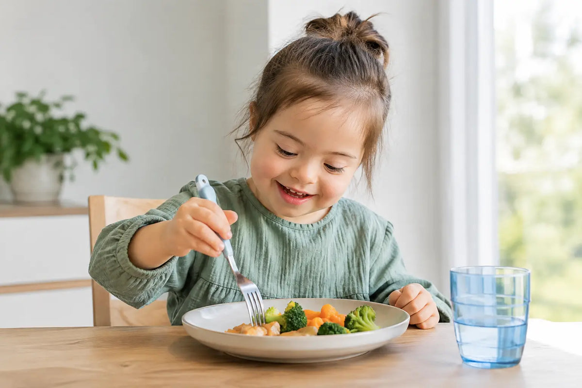 Zelfstandig eten stimuleren met kleine stappen