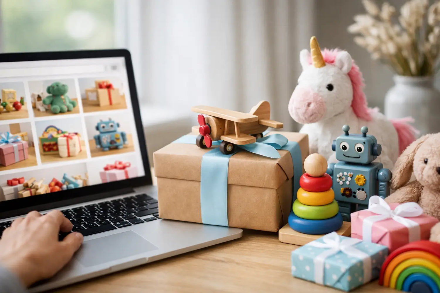 Een origineel kindercadeau online vinden