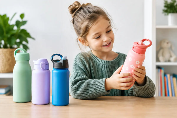 Een kinder drinkfles kiezen: waar let je op?