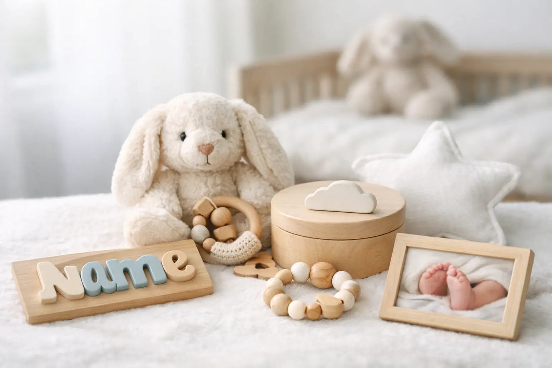 Een naamcadeau voor baby dat echt bijblijft