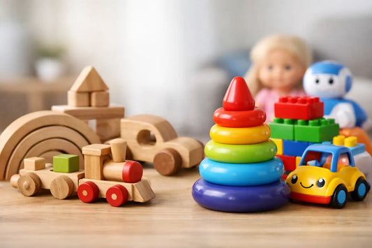 Houten speelgoed versus plastic: wat past?