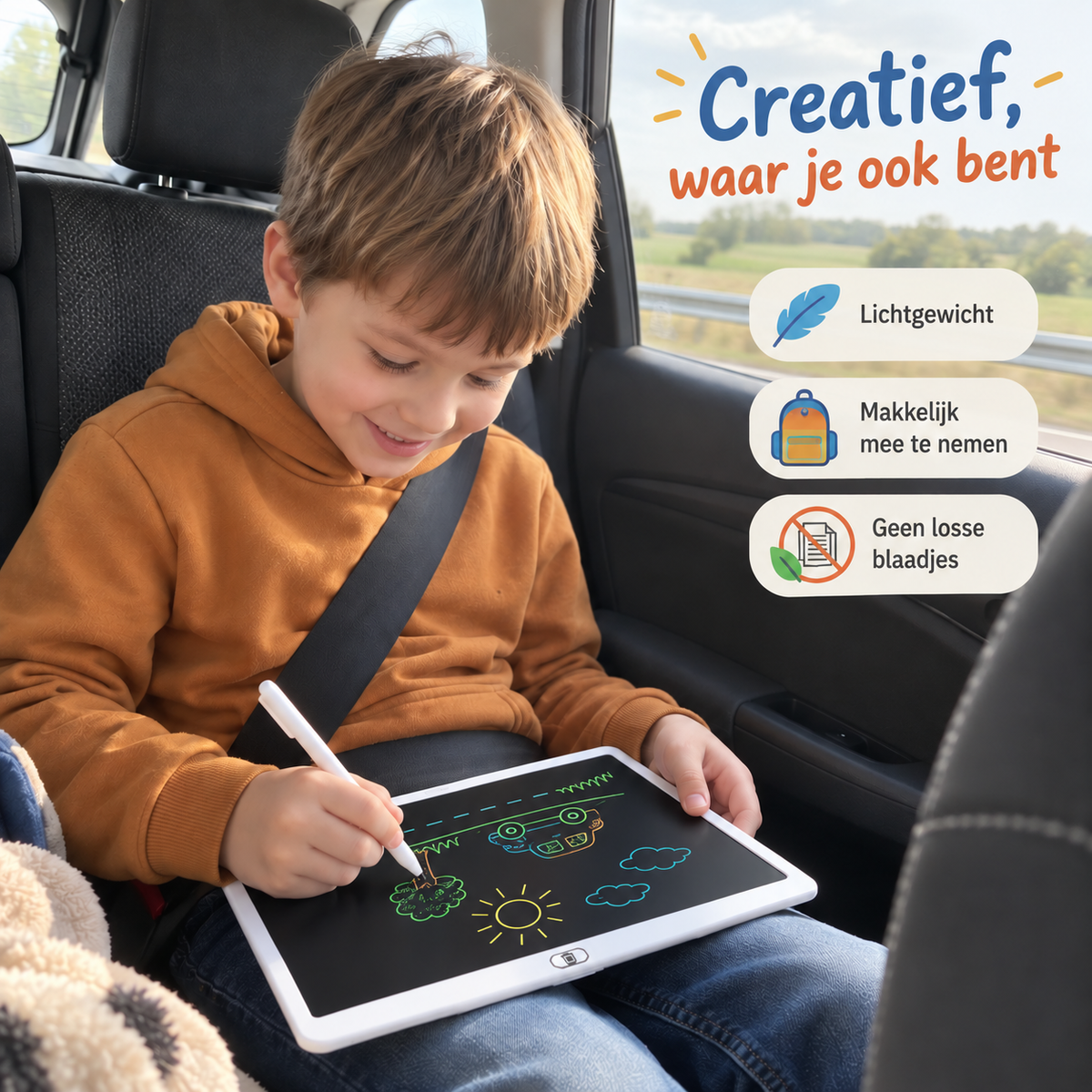 Tekentablet voor Kinderen 16 Inch | LCD Tekenbord