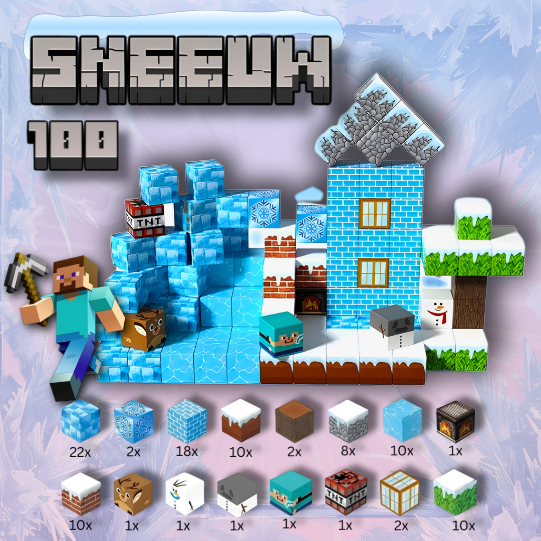 Minecraft Magnetische Bouw Blokken