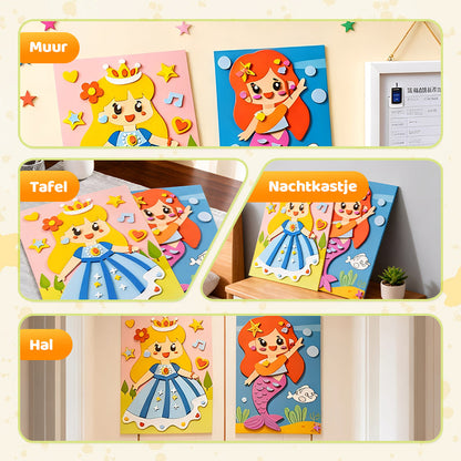 3D EVA Knutselstickers