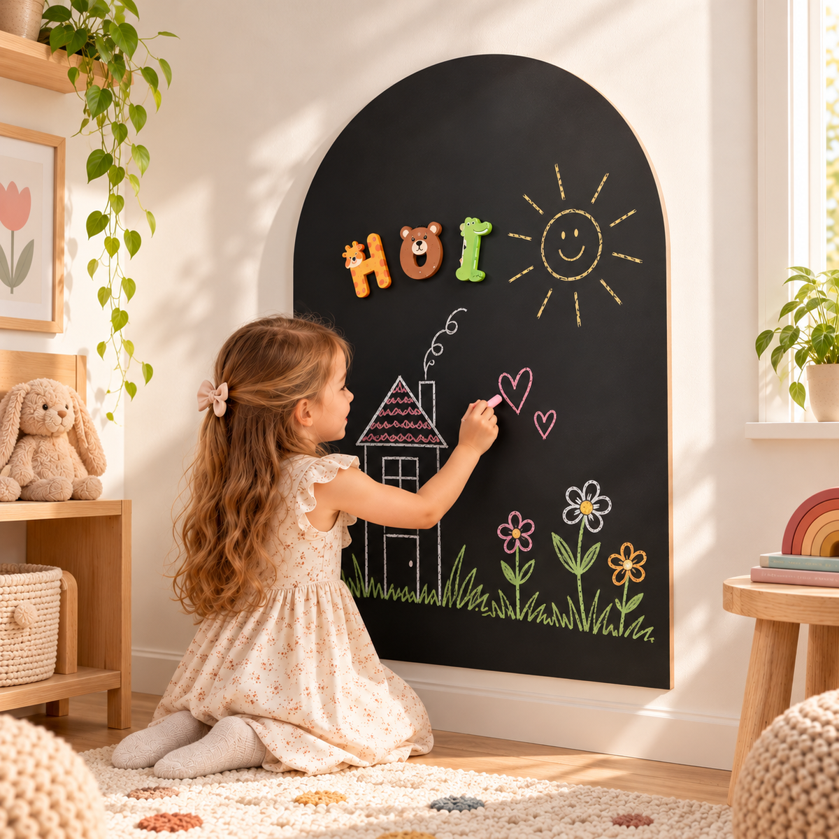MagneetMuur Magnetisch Krijtbord