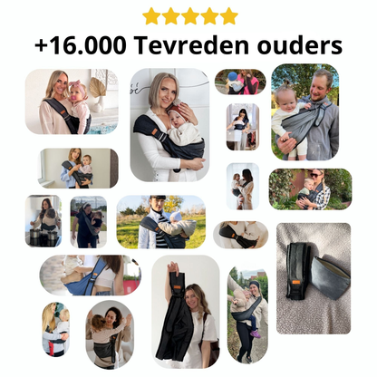 Ergonomische draagzak – met gratis reistas