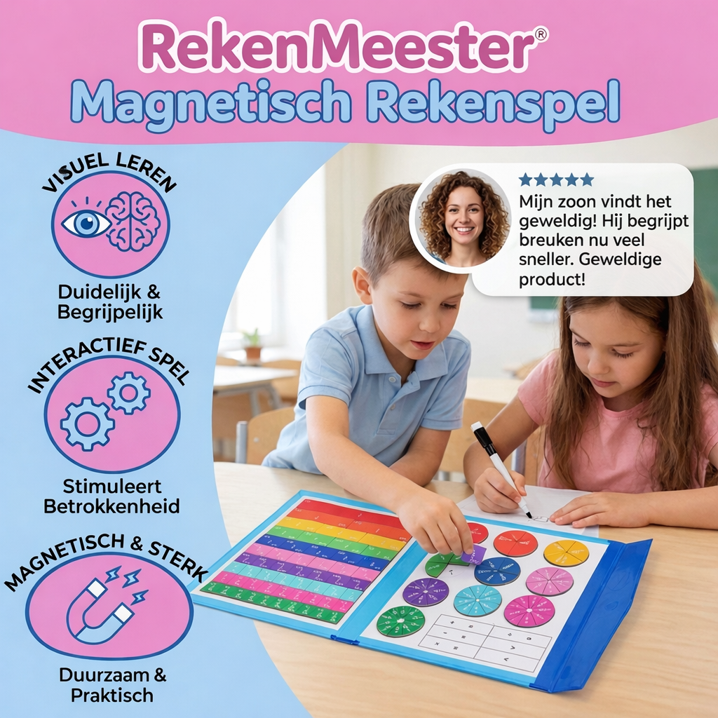 RekenMeester® Magnetisch Rekenspel
