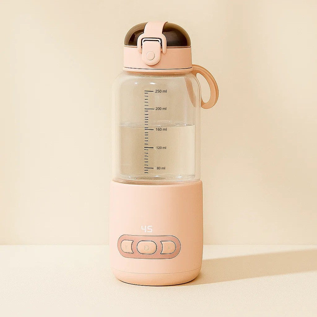 USB Baby Melkverwarmer 250ml – Draagbare Flesverwarmer voor Onderweg
