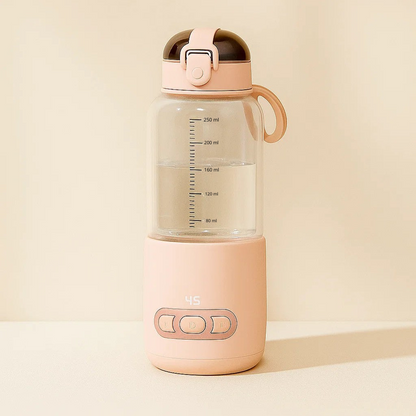 USB Baby Melkverwarmer 250ml – Draagbare Flesverwarmer voor Onderweg