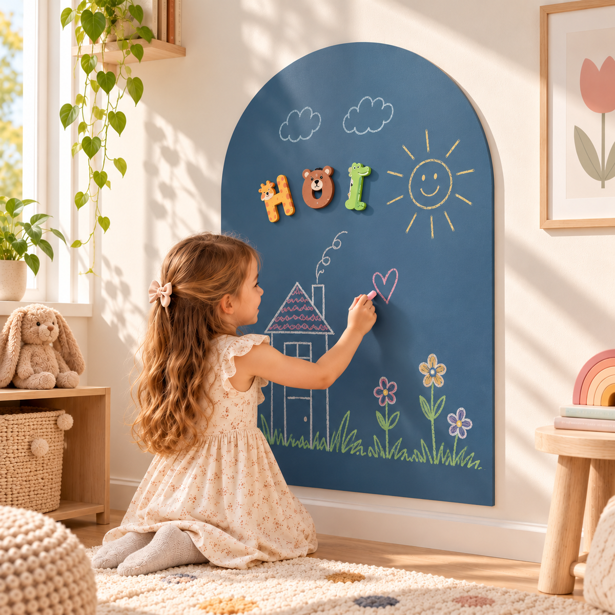 MagneetMuur Magnetisch Krijtbord