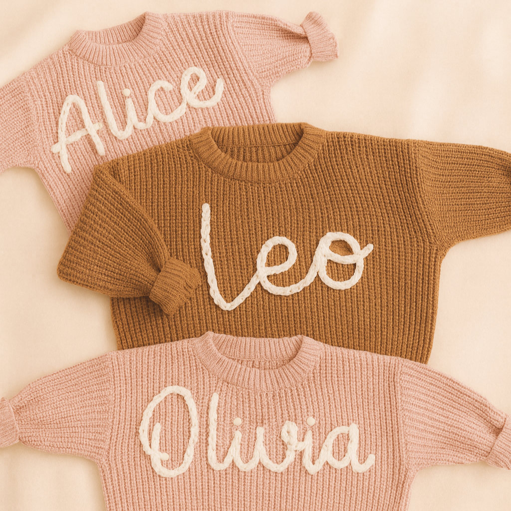 Geborduurde Trui met Naam