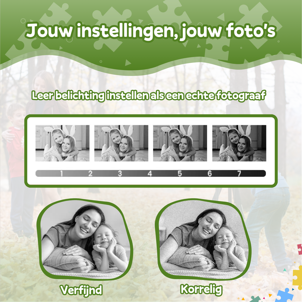 Kindercamera met Fotoprinter