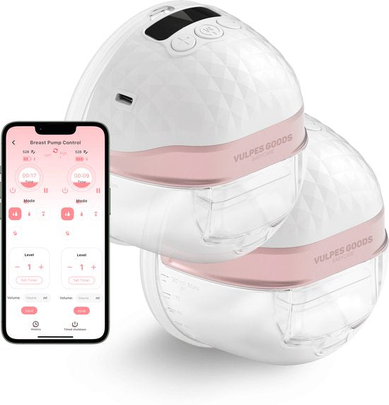 BabyCare - Elektrische Draadloze Borstkolf - met APP bediening