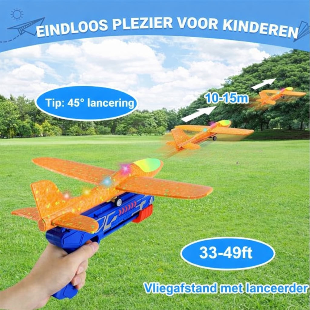 SkyBlaster Vliegtuig Launcher
