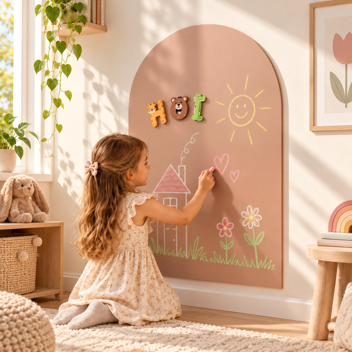 MagneetMuur Magnetisch Krijtbord