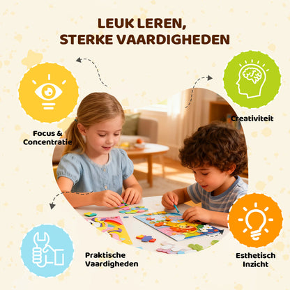 3D EVA Knutselstickers