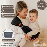 Ergonomische draagzak – met gratis reistas