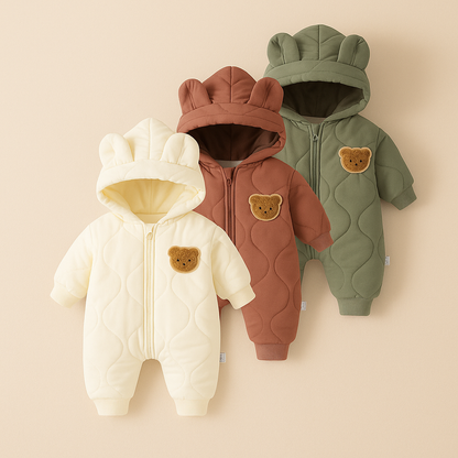 Teddy Beer Winterjumpsuit