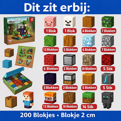 MISTLETOYS™ - Magnetische Leerbouwstenen