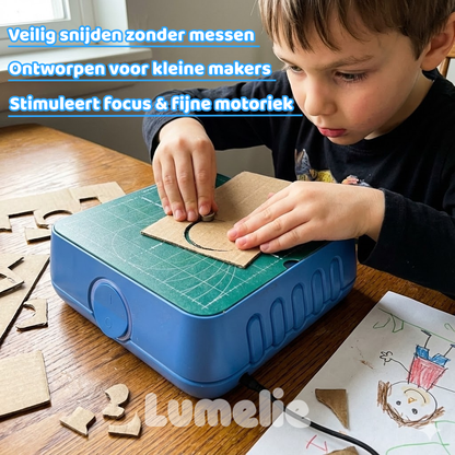 Cardboard Cutter Pro – Veilige Creativiteit voor Kleine Handjes!