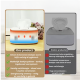 USB Babydoekjes Warmer – Met LED-licht & Verstelbare Temperatuur