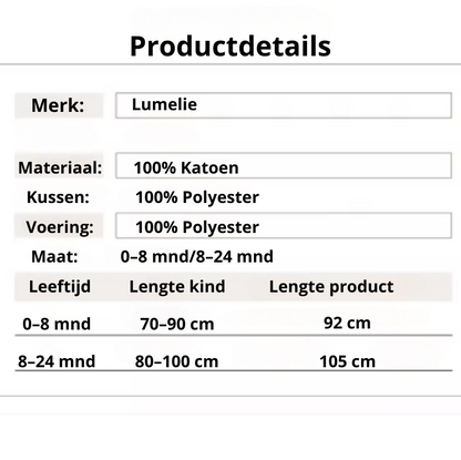 Universele Baby Winter Voetenzak – Warme Gevoerde Babyslaapzak voor Kinderwagen, Buggy & Autostoel