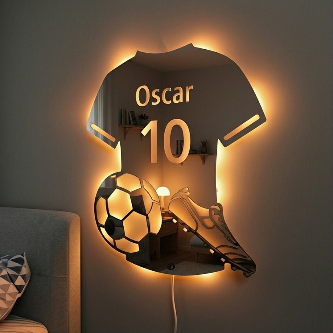 LED Voetbalshirt met Naam