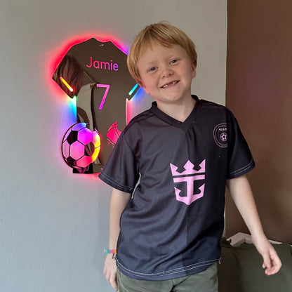 LED Voetbalshirt met Naam