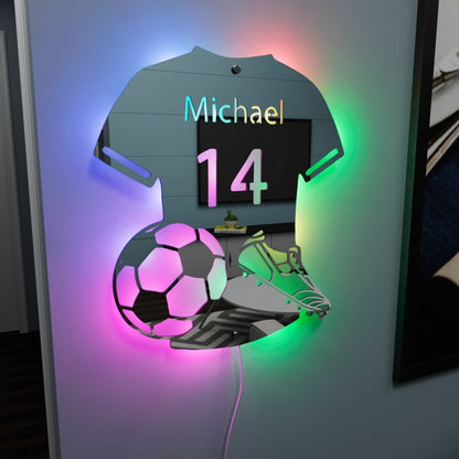 LED Voetbalshirt met Naam