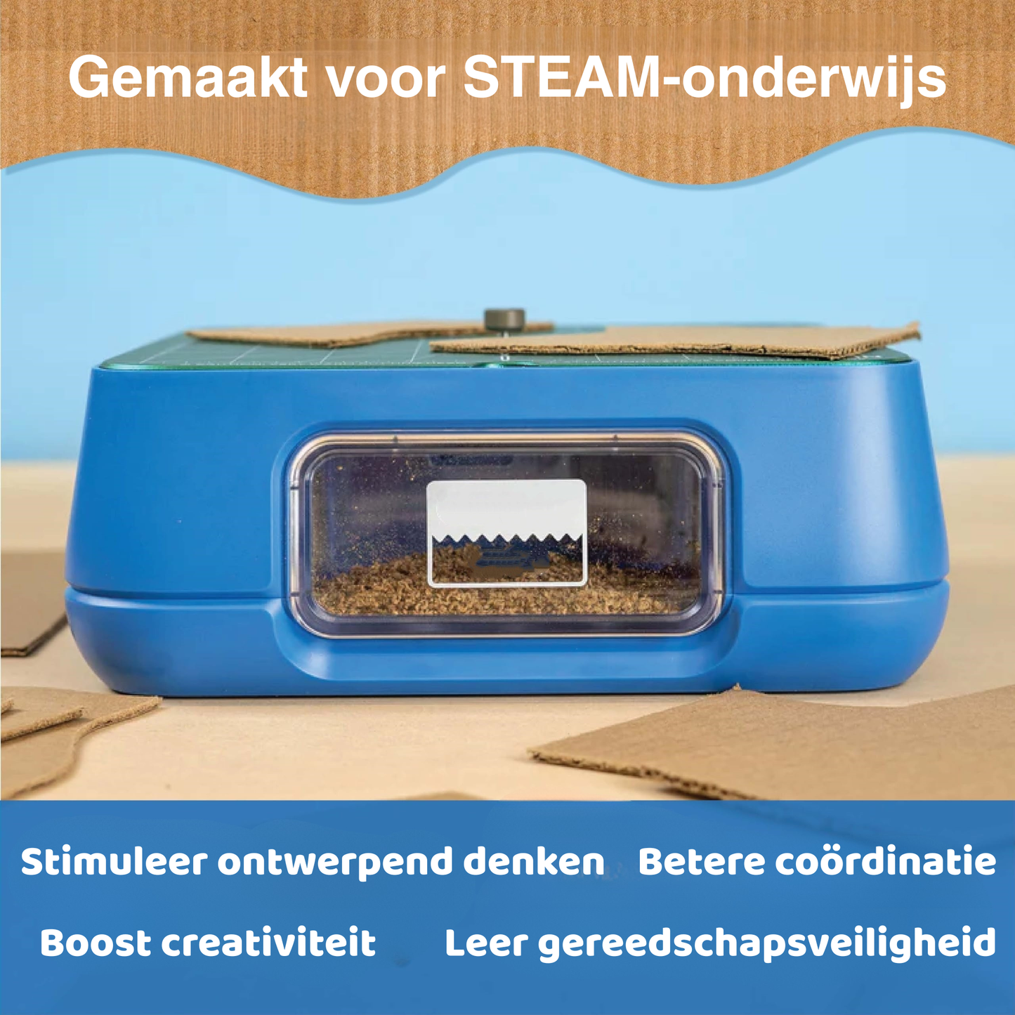 Cardboard Cutter Pro – Veilige Creativiteit voor Kleine Handjes!