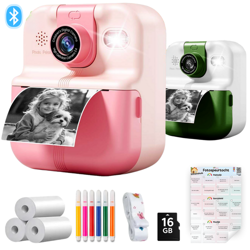 Kindercamera met Fotoprinter