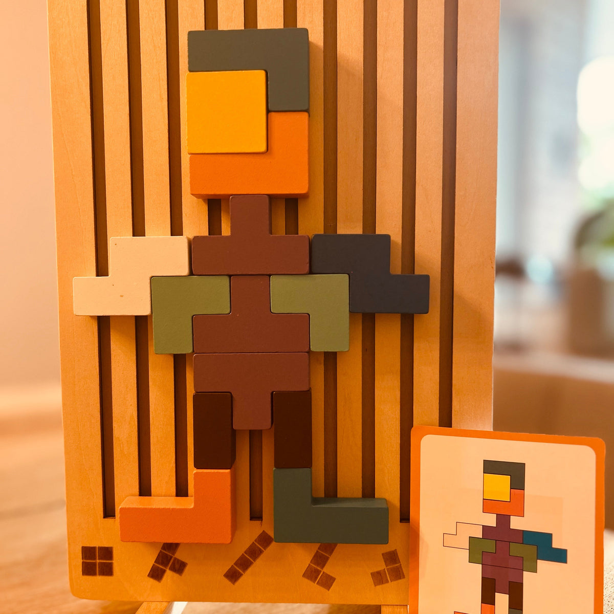 3D Tetris Houtpuzzel