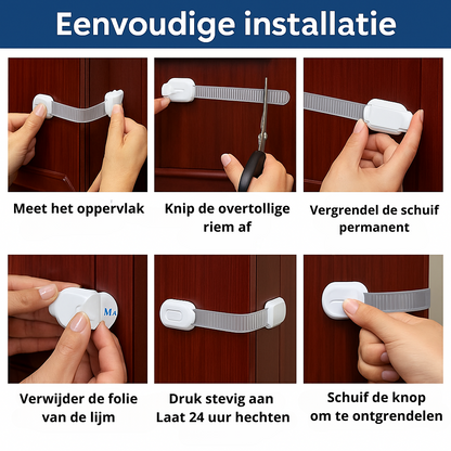 Kindveilig Sloten – Set van 12