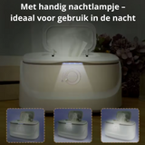 USB Babydoekjes Warmer – Met LED-licht & Verstelbare Temperatuur