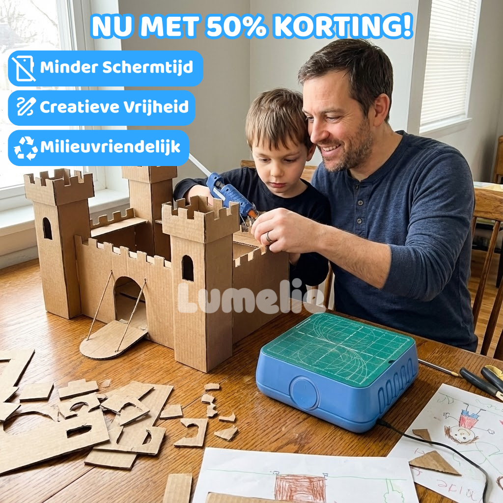 Cardboard Cutter Pro – Veilige Creativiteit voor Kleine Handjes!