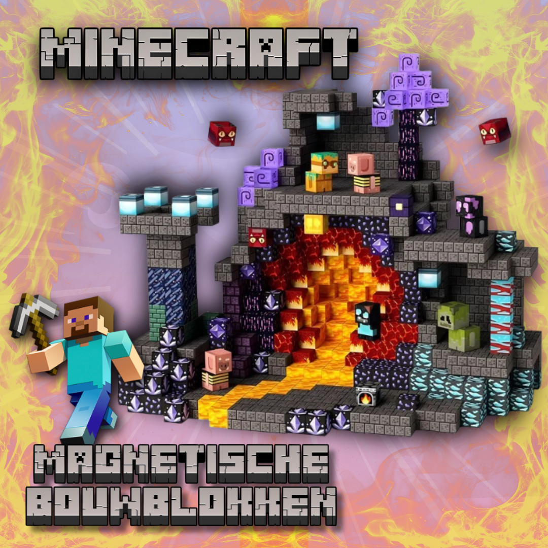 Minecraft Magnetische Bouw Blokken