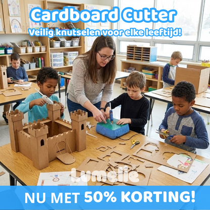 Cardboard Cutter Pro – Veilige Creativiteit voor Kleine Handjes!