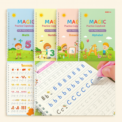 Magic Groove Engels Leerboeken Set (4-Delig)