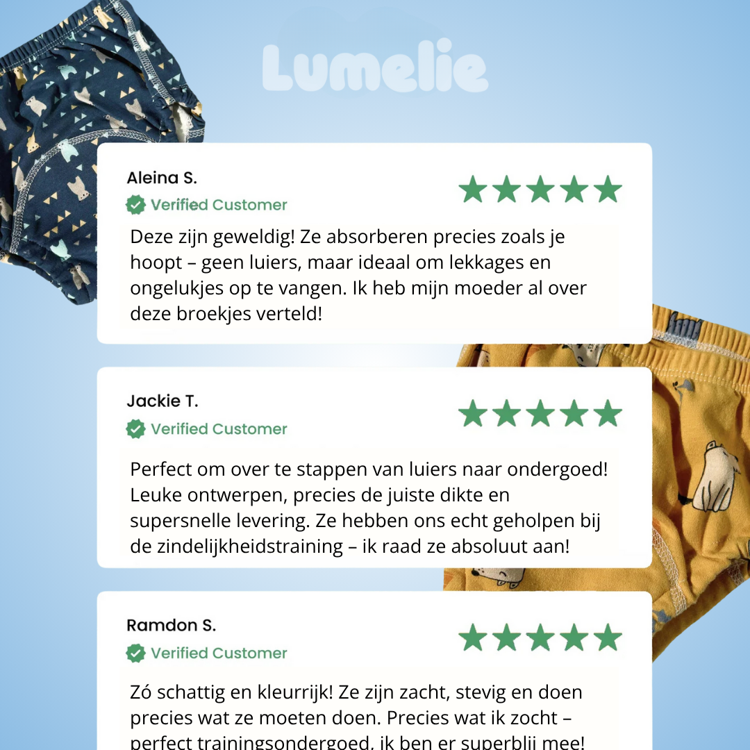 Potty Trainingsluiers - Zindelijkheid makkelijk gemaakt